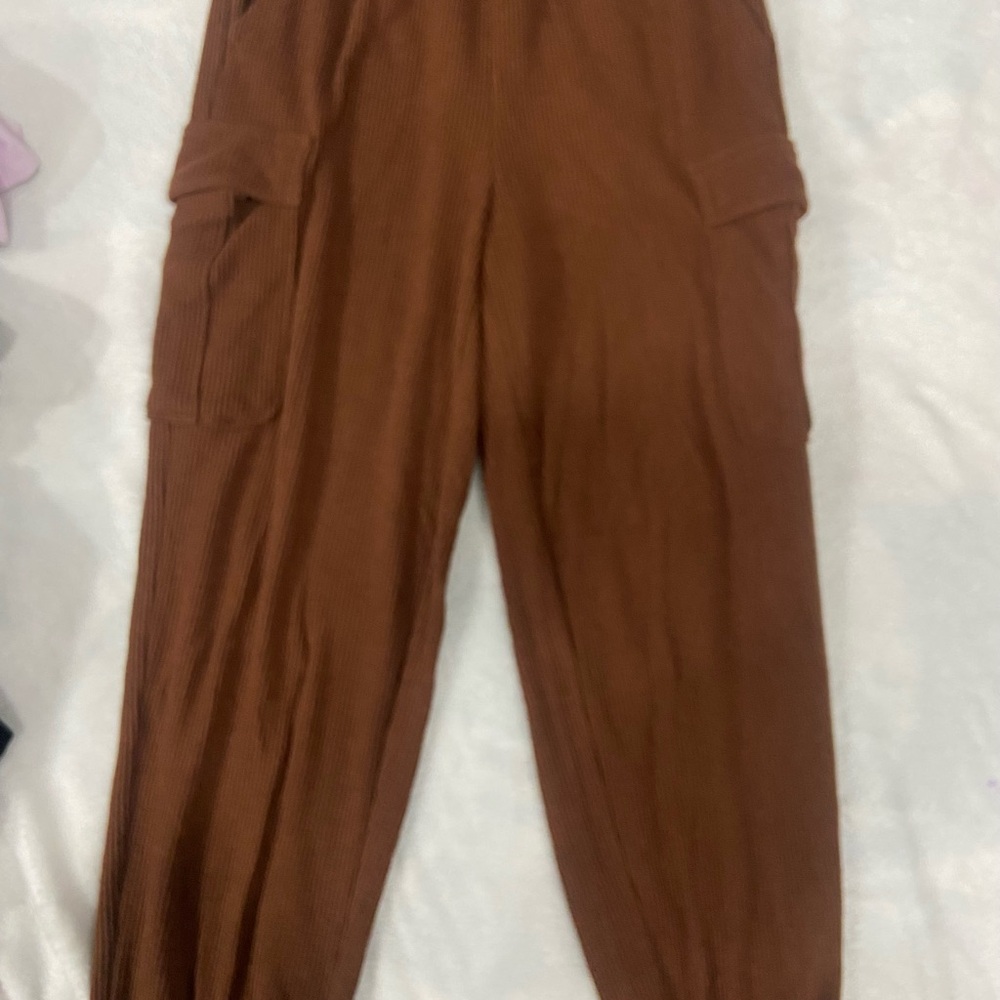 Aerie Brown Track Pants
